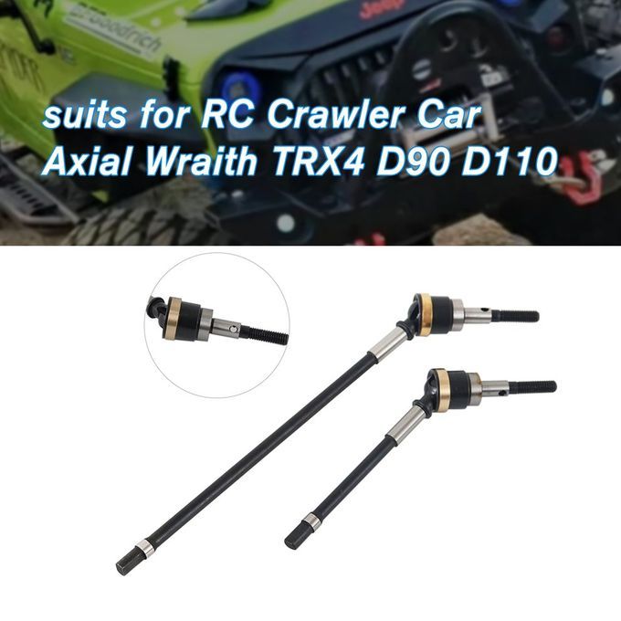Front Front Axle  VD Drive Shaft For AXIAL Wraith AX90018 R   Ar Upgrade Parts-Black