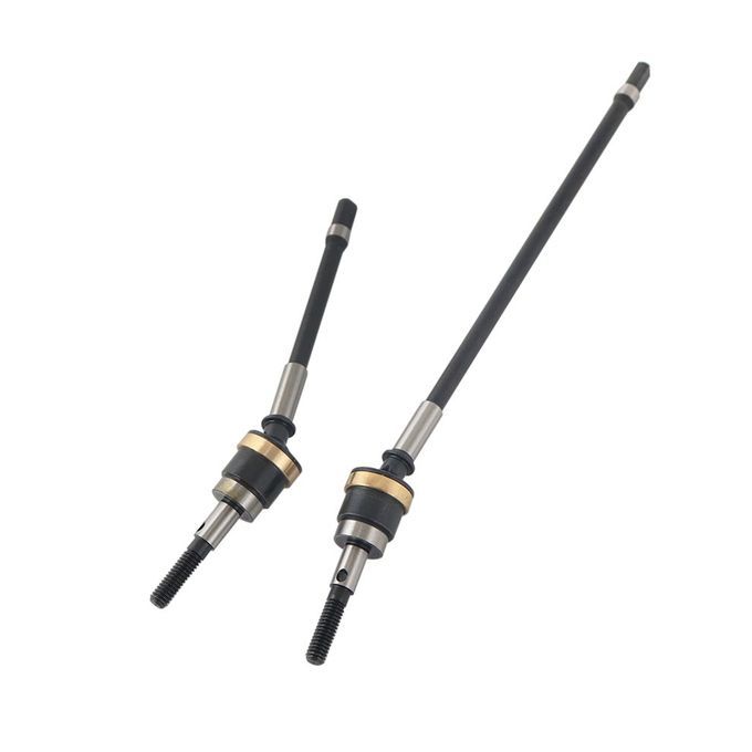 Front Front Axle  VD Drive Shaft For AXIAL Wraith AX90018 R   Ar Upgrade Parts-Black
