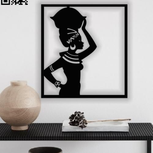 Africa Woman Art
