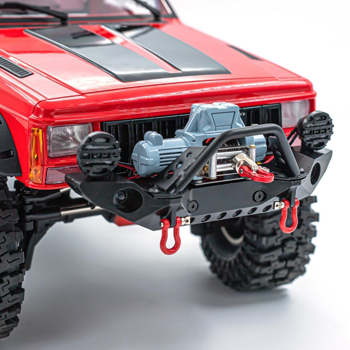 RC Winch with Remote Controller System T Plug Compatible with 1/10 1/8 Traxxas TRX-4 Trx4 Axial SCX10 90046 RC4WD D90 KM2 RC Car