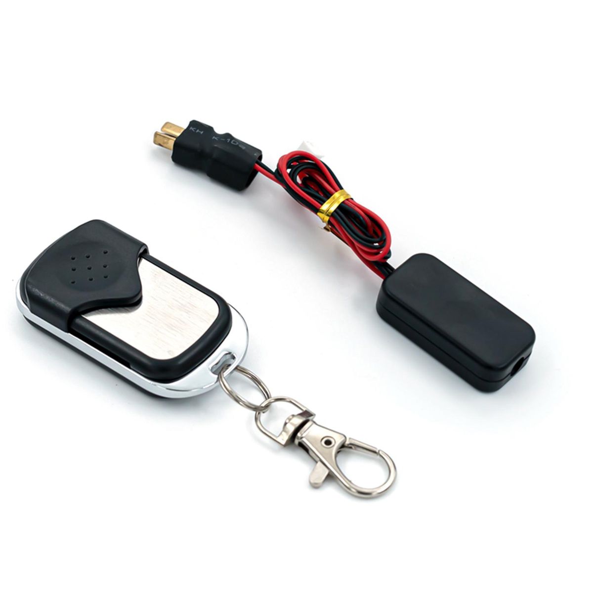 RC Winch with Remote Controller System T Plug Compatible with 1/10 1/8 Traxxas TRX-4 Trx4 Axial SCX10 90046 RC4WD D90 KM2 RC Car
