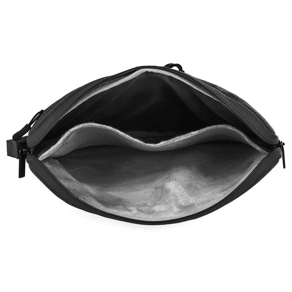 15 Inch Laptop Notebook Sleeve Case Handheld Waterproof Bag Cover For PC MacBook Black Black