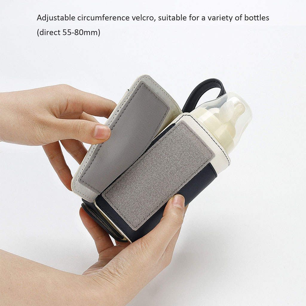 Portable Baby Bottle Warmer 3 Mode Nursing USB Insulated For Dark Blue