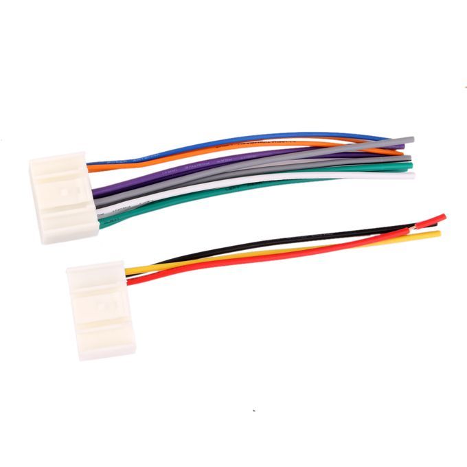 2 Car Radio CD DVD Stereo Wiring Harness Adapter For Hyundai IX35/ KIA