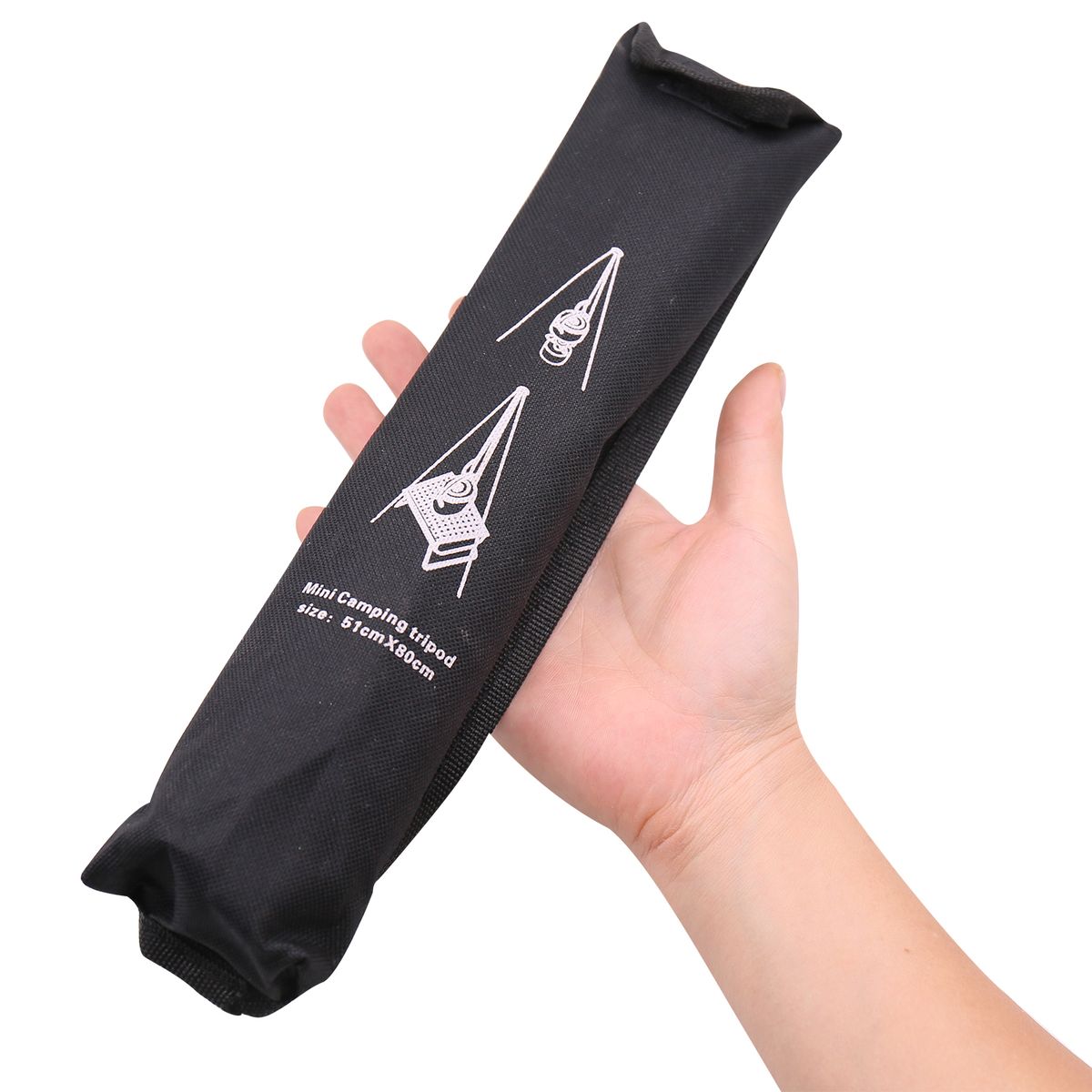 Portable Telescopic Tripod 3 Sections Aluminum Alloy Outdoor