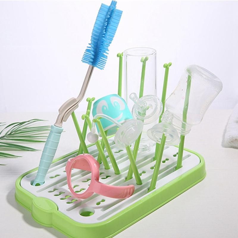 Baby Feeding Bottles Drying Rack Tree Shape Infant Nipple