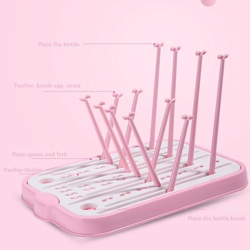 Baby Feeding Bottles Drying Rack Tree Shape Infant Nipple