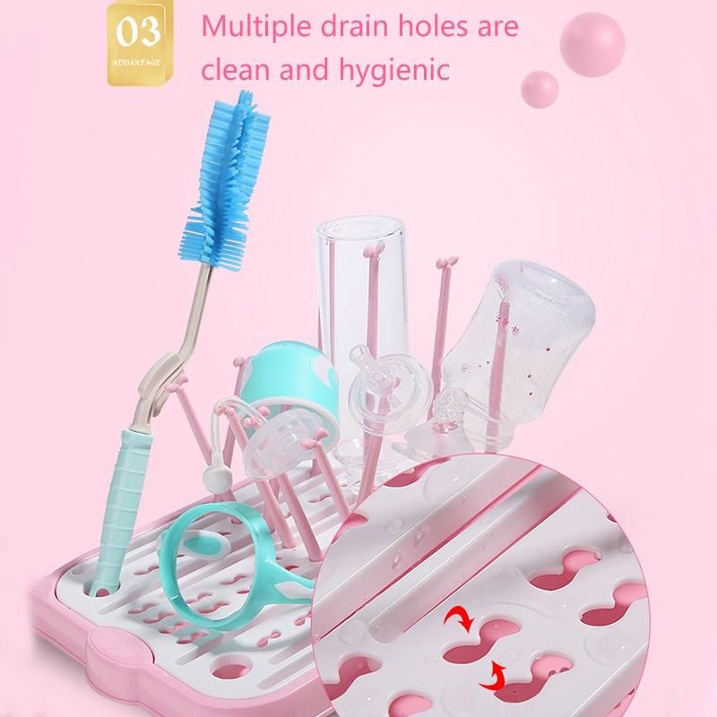 Baby Feeding Bottles Drying Rack Tree Shape Infant Nipple