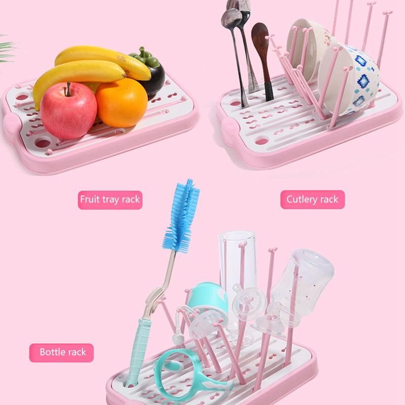 Baby Feeding Bottles Drying Rack Tree Shape Infant Nipple