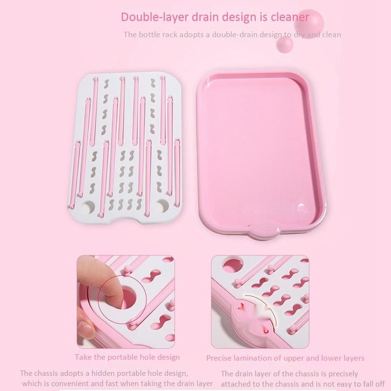 Baby Feeding Bottles Drying Rack Tree Shape Infant Nipple