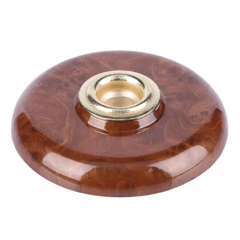 1pcs Cello End Pin Accessories with Metal Eye Brown Cello Non-slip Mat Pin Stopper Musical Instruments Parts & Accessories