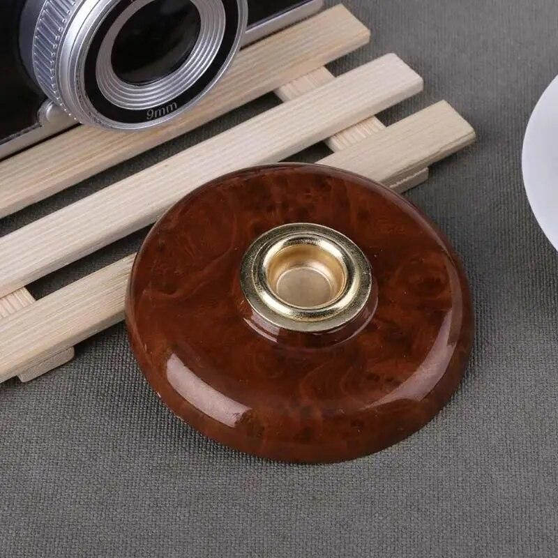 1pcs Cello End Pin Accessories with Metal Eye Brown Cello Non-slip Mat Pin Stopper Musical Instruments Parts & Accessories