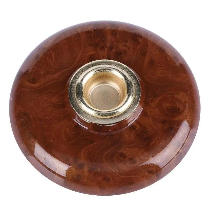 1pcs Cello End Pin Accessories with Metal Eye Brown Cello Non-slip Mat Pin Stopper Musical Instruments Parts & Accessories