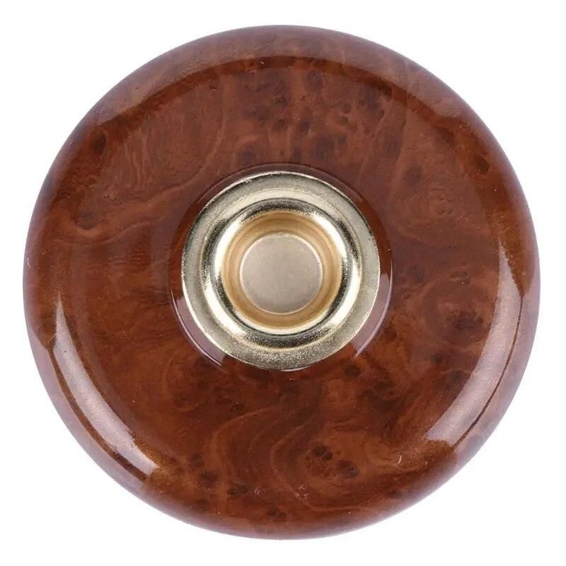 1pcs Cello End Pin Accessories with Metal Eye Brown Cello Non-slip Mat Pin Stopper Musical Instruments Parts & Accessories