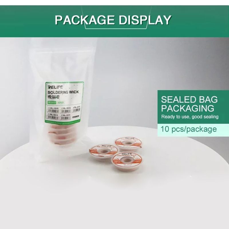 1.5M Solder Wick Remover 1.5mm 2.0mm 2.5mm 3.0mm 3.5mm Desoldering Braid Wick BGA Soldering Accessories