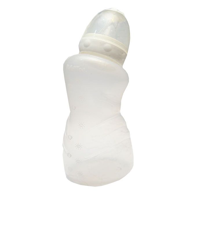 Baby Feeding Bottle- White