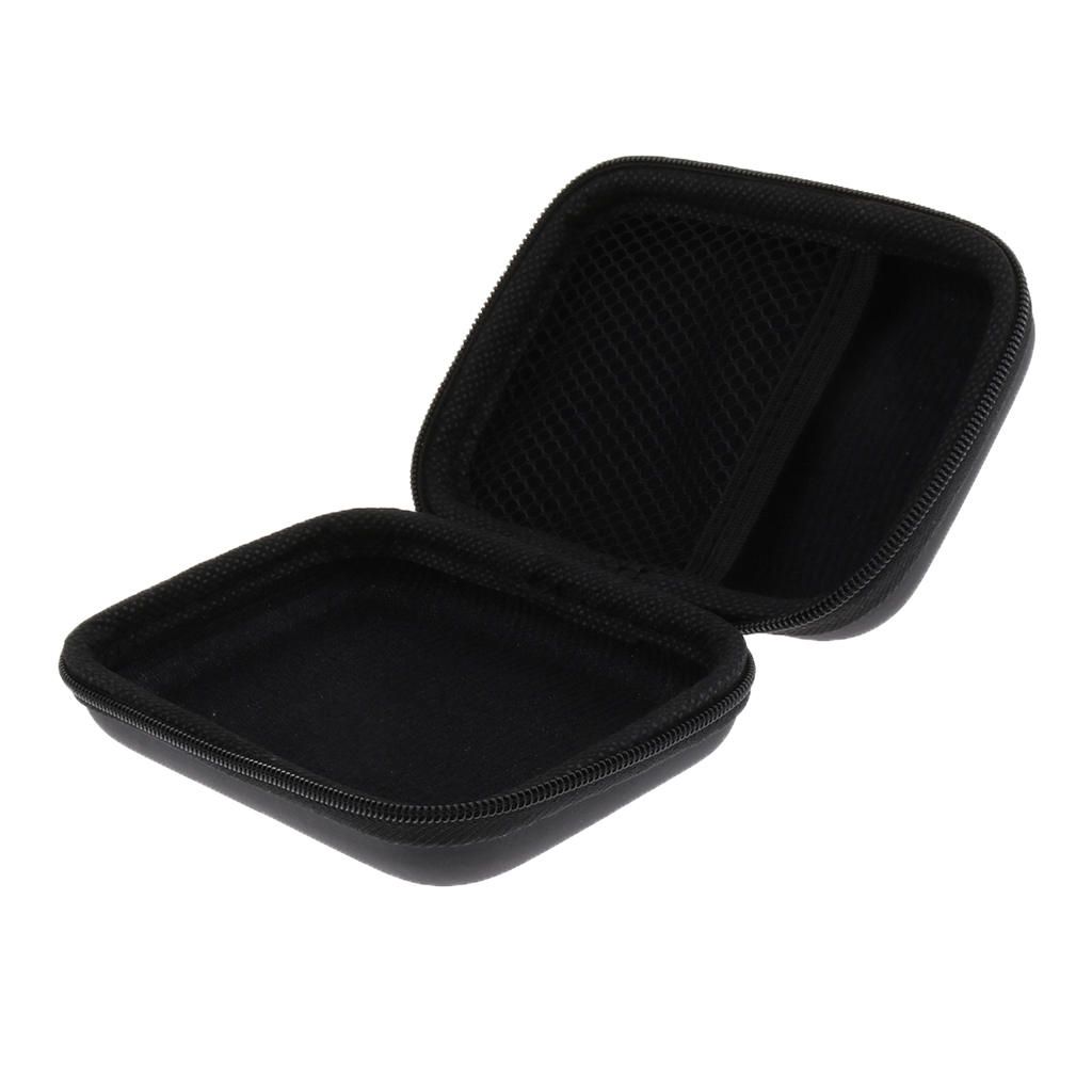Portable Zipper MIC Microphone Accessories Square Case Bag Organiser