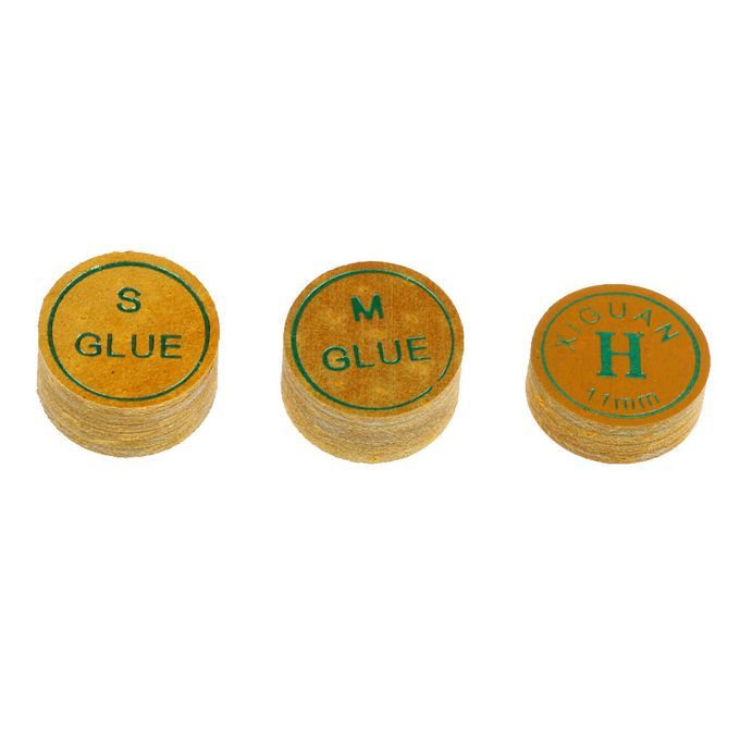 High Quality Artificial Pigskin Snooker Or Pool  Yellow 11mm Soft
