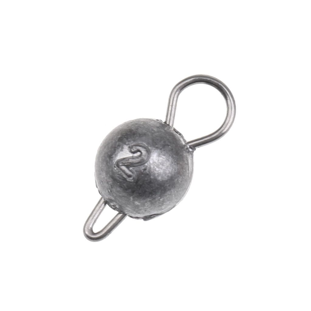 5 Pieces 2/3/5/7/10g Lead Sinker Head Hook Jigs Bait  Hooks For