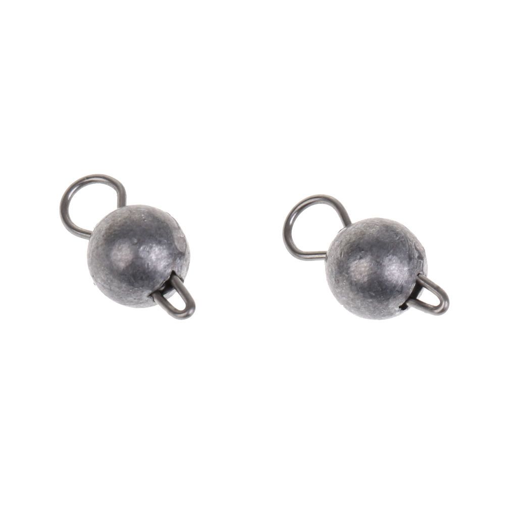 5 Pieces 2/3/5/7/10g Lead Sinker Head Hook Jigs Bait  Hooks For