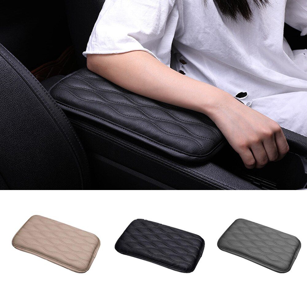 Car Armrest Cover Incresed Pad Interior Armrest Mat For Car