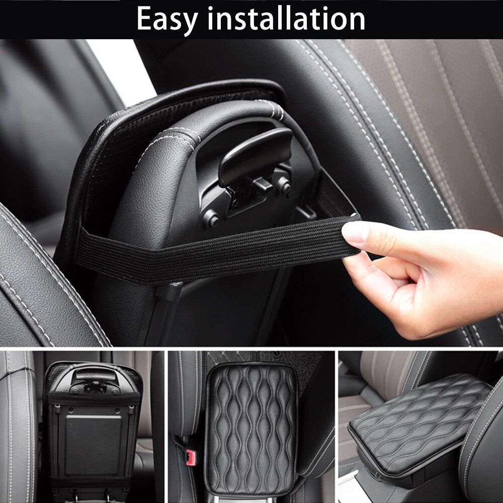 Car Armrest Cover Incresed Pad Interior Armrest Mat For Car