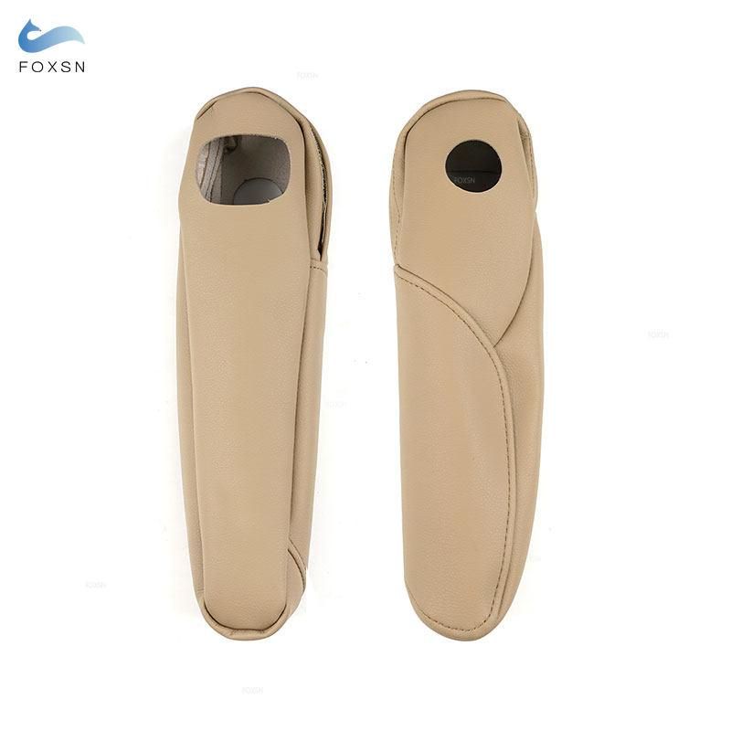 Seat Armrest Cover For Honda CRV 2007 2008 2009 Microfiber Leather Right & Left Side Seat Armrest Handle Cover Trim Accessories