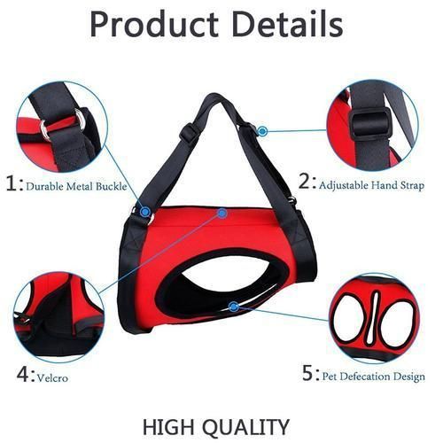 Dog Lifts Support Vest Pet Help Products Collar Leash Dog Harness With A Handle Lifting Harness For Dogs