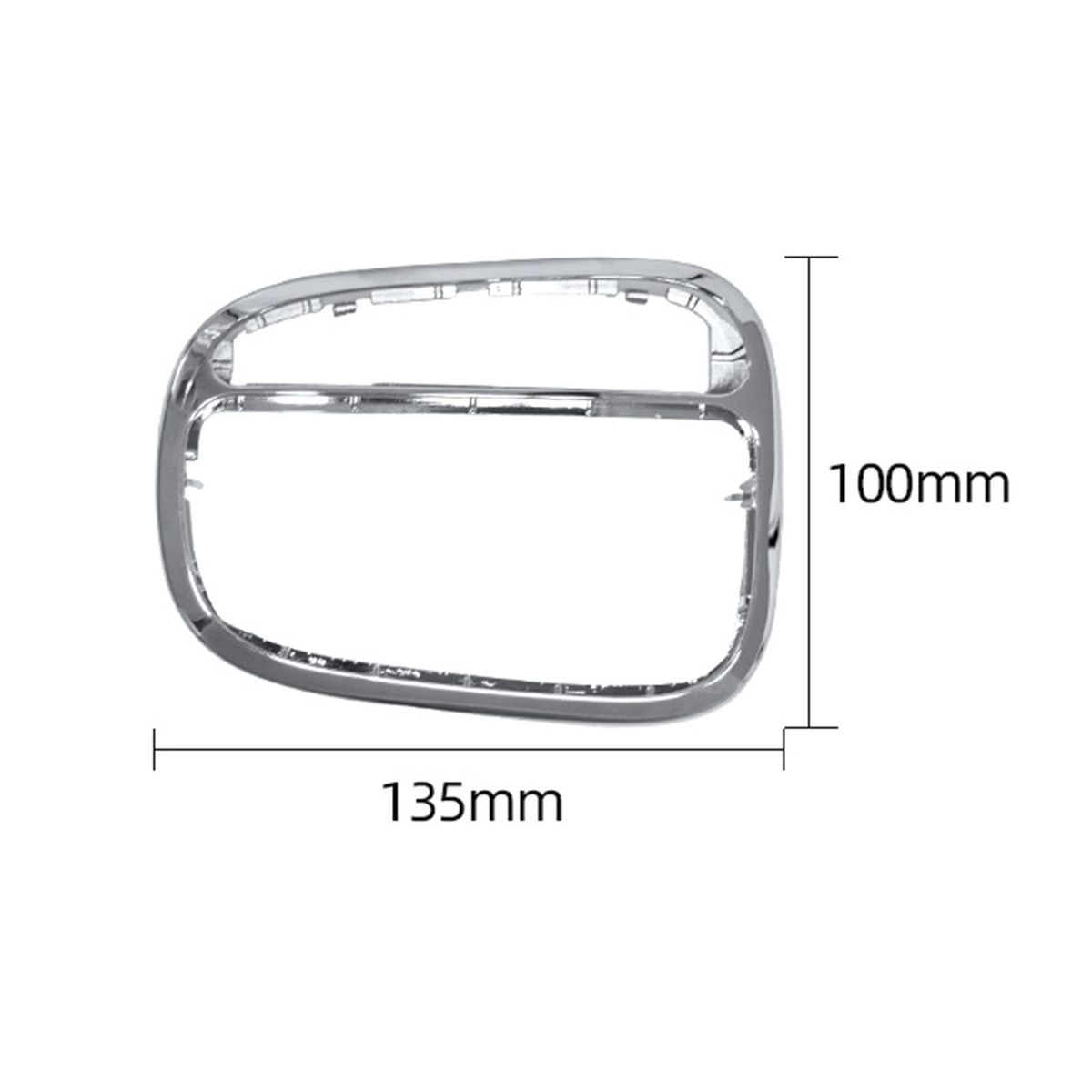 Center Auto Trans Shifter Trim Indicator Cover Console Gear Frame Replacement for Mercedes-Benz C-Class W203, 203 267 1988