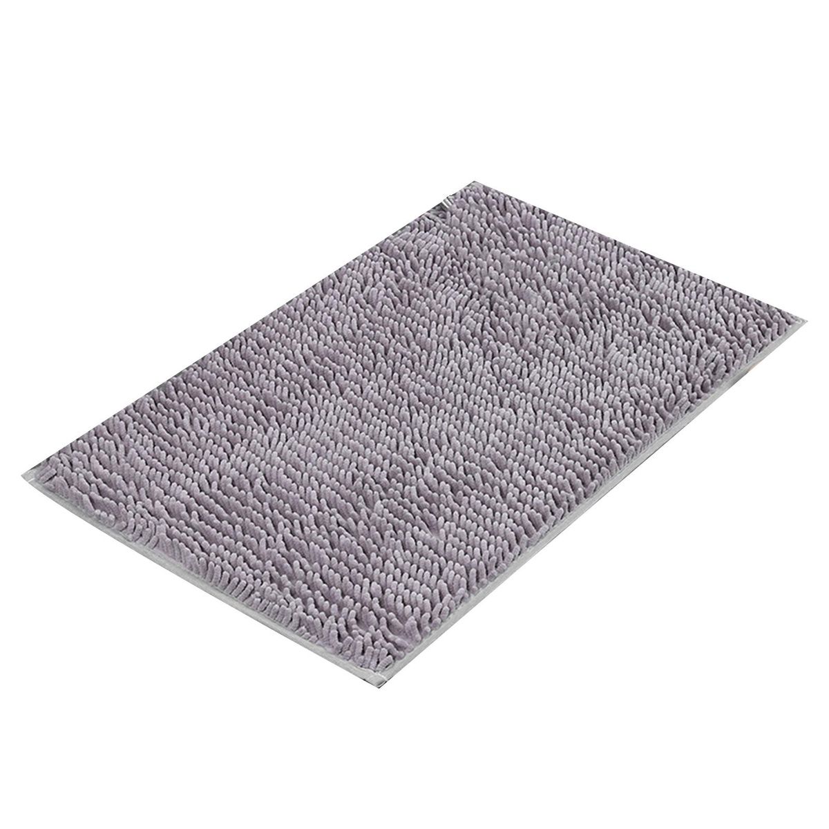Door Carpet Short Velvet Chenille Floor Mat Door Carpet Decoration Grey