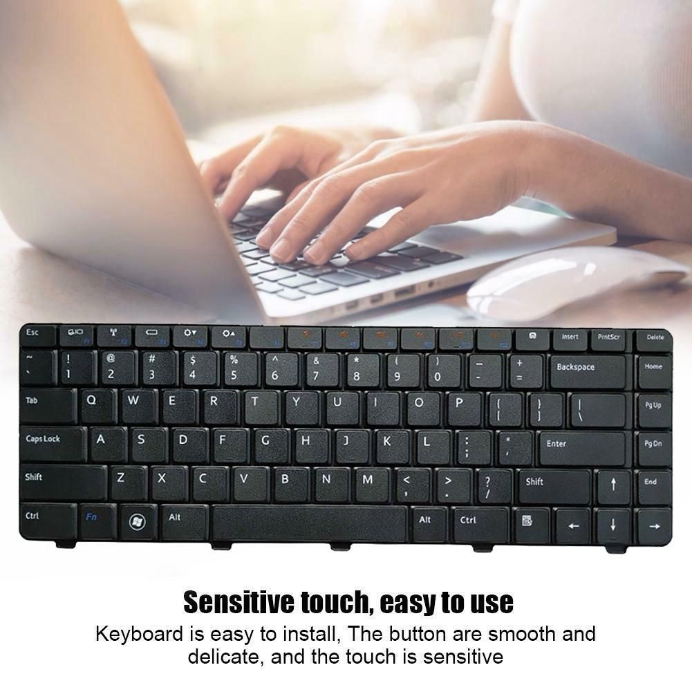 Laptop Built-in Keyboard for DELL N4010 N4020 M4010R N4030 N5020 N5030 N3010 Laptop Replacement KeyboardUS