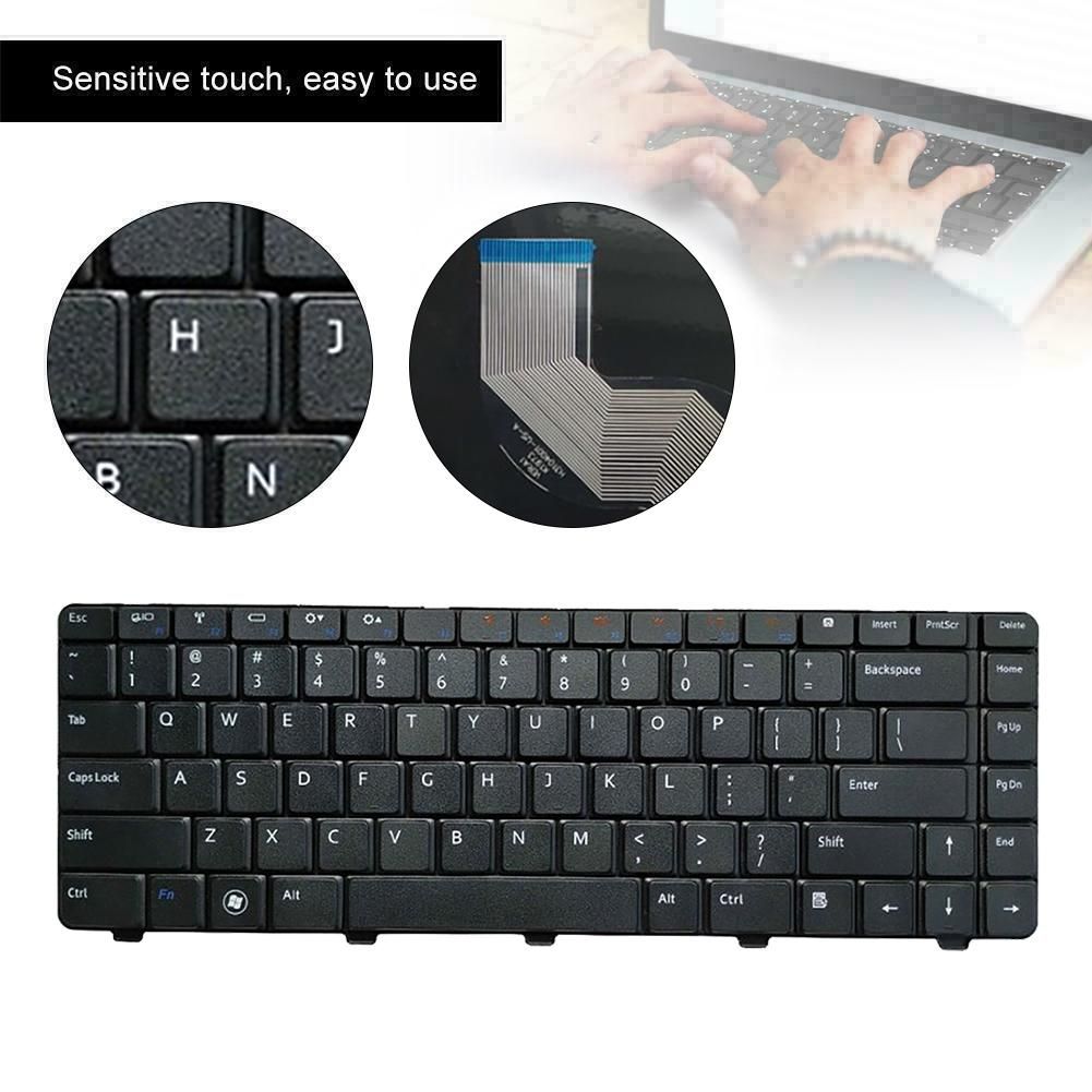 Laptop Built-in Keyboard for DELL N4010 N4020 M4010R N4030 N5020 N5030 N3010 Laptop Replacement KeyboardUS