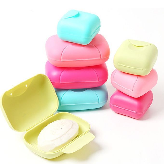 Seal Soap Box Toilet Soap Boxes  Ase Holder With Lid Se Ng Bathroom Su Lies-Blue
