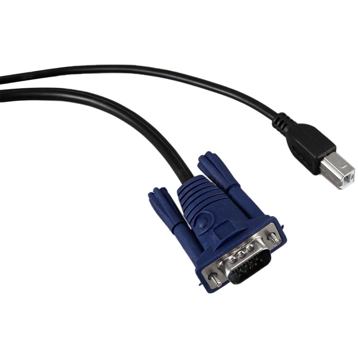 Usb 2.0 Kvm Switch 2 Port Usb Switcher 1920 x 1440 Vga Svga Switch Splitter Box For Computer Sharing Monitor Keyboard