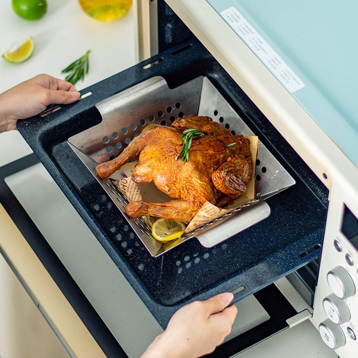 Grilling Tray Grill Plate Roasting Pan Grill Pan For Small