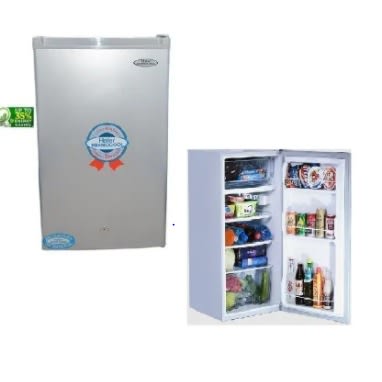Single Door Fridge Hrf  - 134mbs - Silver