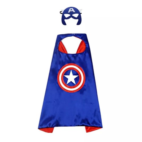 Kids Avengers Cape And Mask