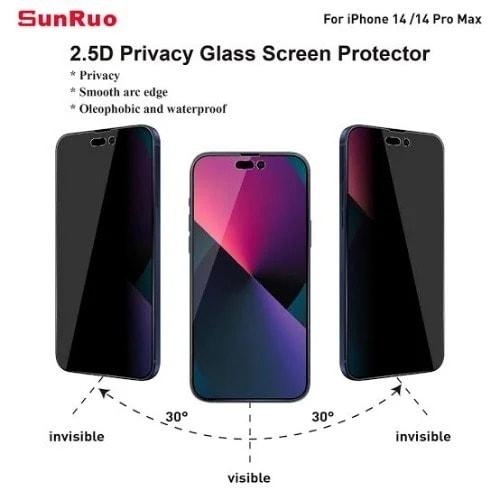 Privacy Screen Protector For iPhone 14