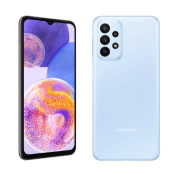 Galaxy A23 - 6.6" - 128GB ROM - 4GB RAM - Dual SIM - 4G LTE - 50MP - Fingerprint - 5000mAh - Blue