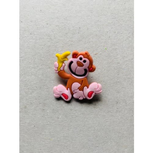 Clogs/ Crocs Jibbitz Charms- Monkey And Mickey - 6Pieces