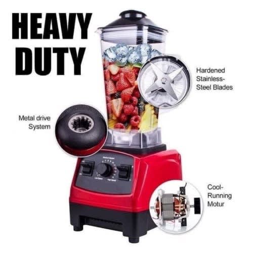Double Cup Heavy Duty Commercial Blender - 5500w