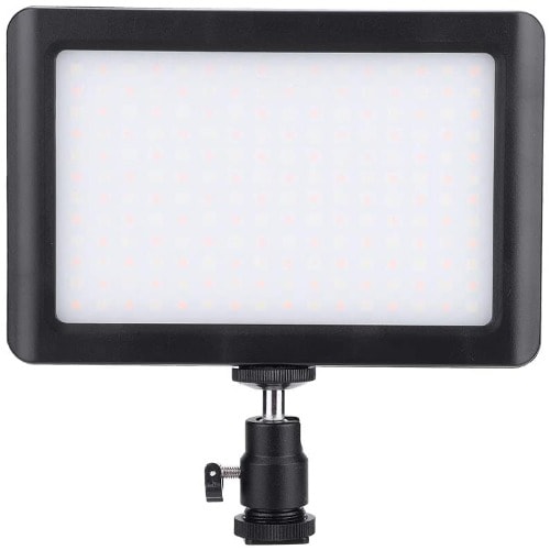 Pad-192 Led Dimmable Continous Light Panel With Camera Mount And Filters Video Lighting,