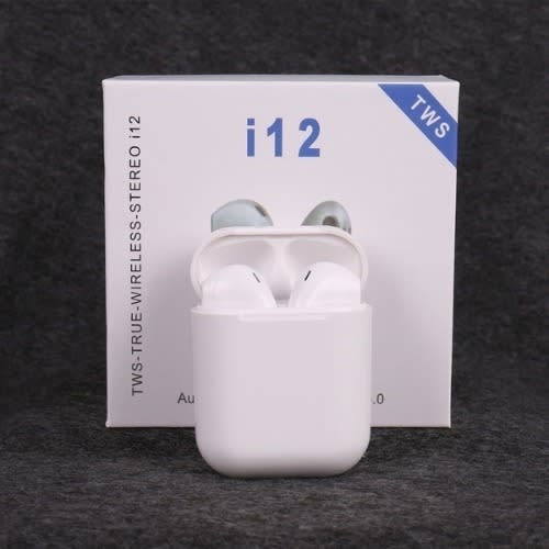 i12 Tws Wireless Bluetooth 5.0 Earbuds - White