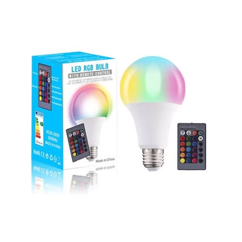 Led Multicolours Bulb With Remote Control