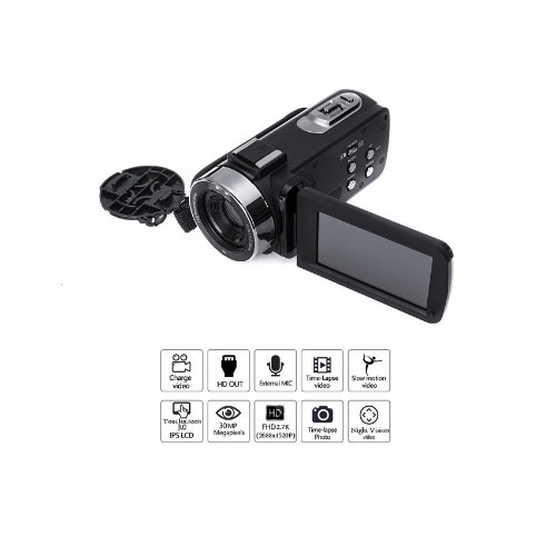Camcorder Digital 2.7k With Remote Control