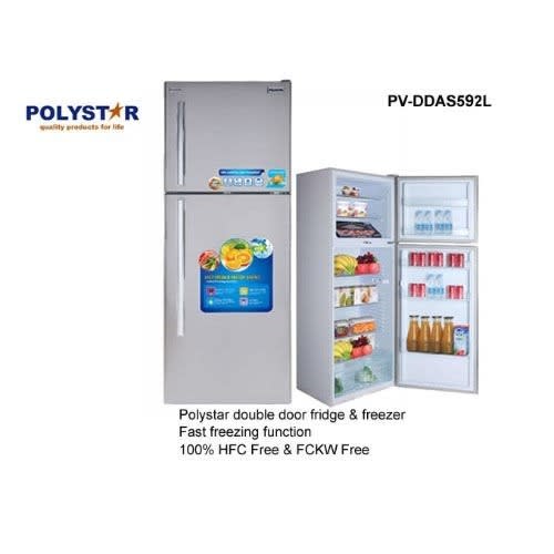 Fast Cooling Double Door Fridge - Pv-ddas592l