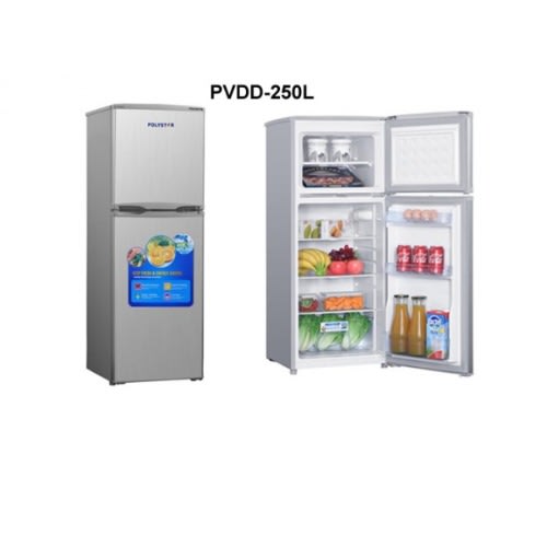 200l Powerful Fast Freezing Double Door Refrigerator  Pv-dd250l