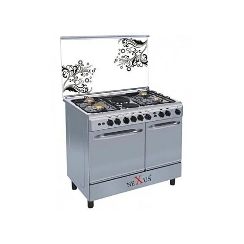4 Gas Burner + 2 Electric Standing Gas Cooker - Gccr-nx-8001s