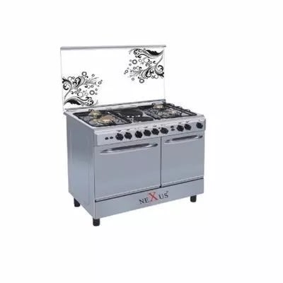 4 Gas Burner + 2 Electric Standing Gas Cooker - Gccr-nx-8001s