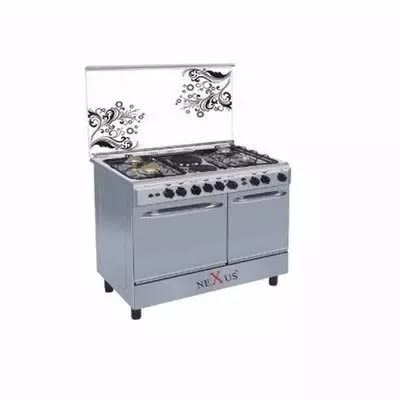 4 Gas Burner + 2 Electric Standing Gas Cooker - Gccr-nx-8001s